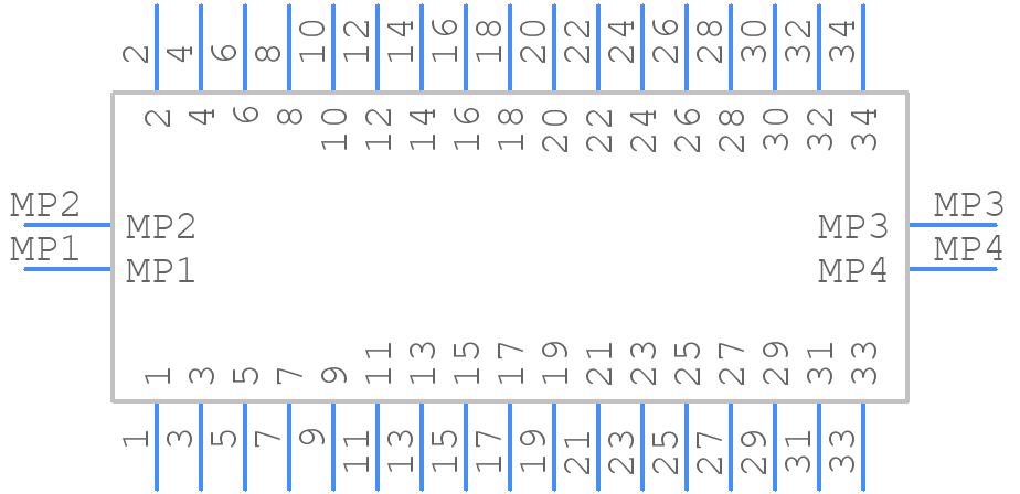 AXT-534124 - Panasonic - PCB symbol
