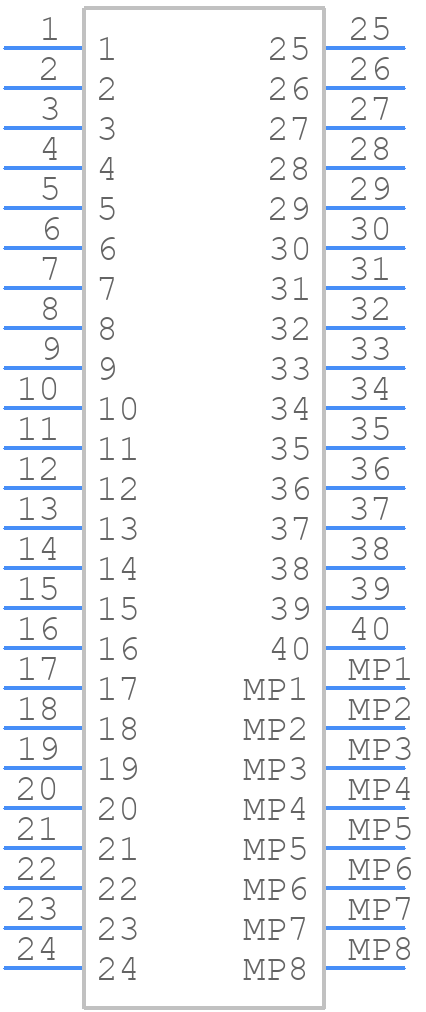 AXG-140144 - Panasonic - PCB symbol