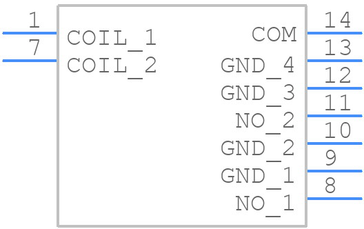 ARE-10A24 - Panasonic - PCB symbol