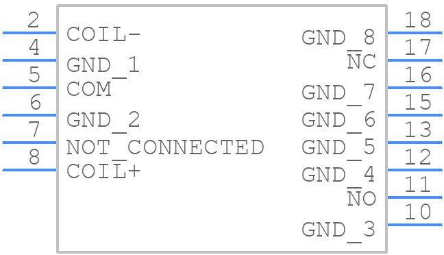 ARS-14Y12 - Panasonic - PCB symbol