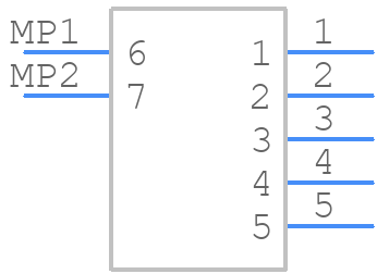 AYF-530535 - Panasonic - PCB symbol
