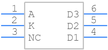 AQV-104A - Panasonic - PCB symbol