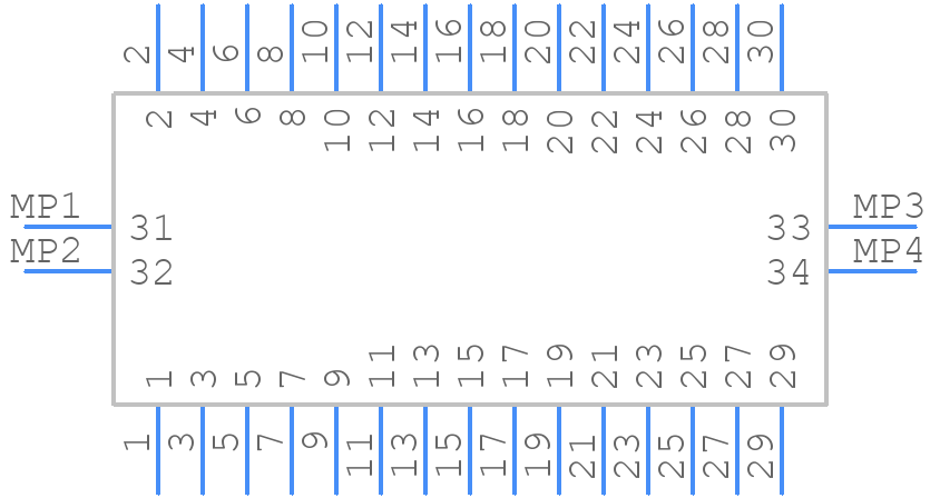 AXG-830044 - Panasonic - PCB symbol