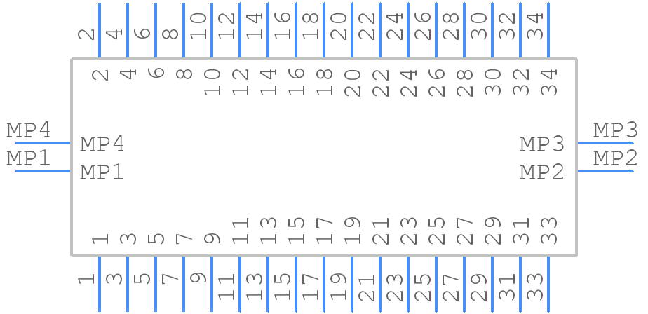 AXE-734127 - Panasonic - PCB symbol