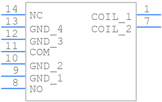 ARE-104HC90 - Panasonic - PCB symbol