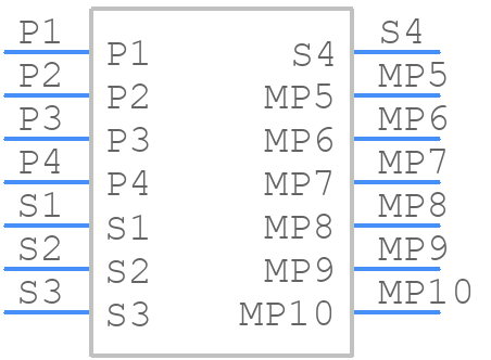 AXF-382700 - Panasonic - PCB symbol