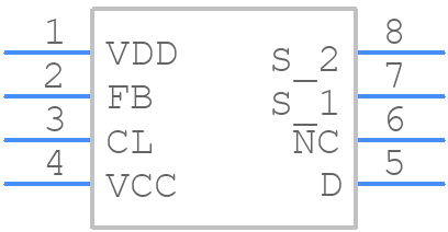 MIP-2K4 - Panasonic - PCB symbol