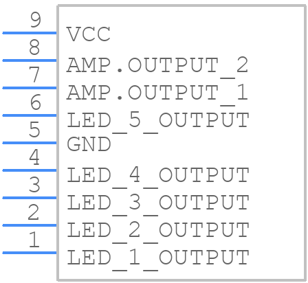 LB1-403N - Panasonic - PCB symbol