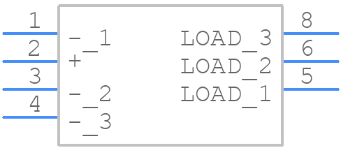 AQH-2223A - Panasonic - PCB symbol