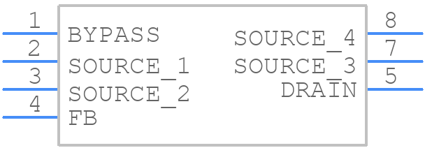 MIP-0255 - Panasonic - PCB symbol