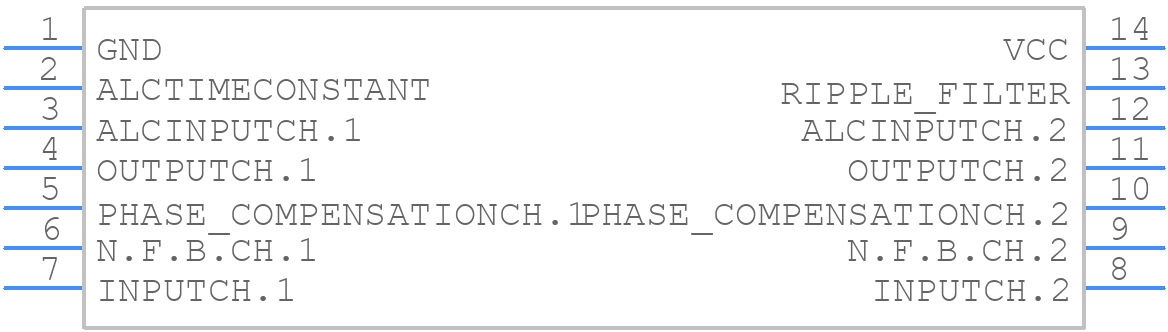 AN7-312 - Panasonic - PCB symbol