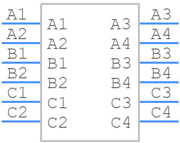 ELMP03051 - Amphenol - PCB symbol