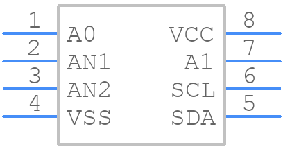N24RF64DTPT3G - onsemi - PCB symbol