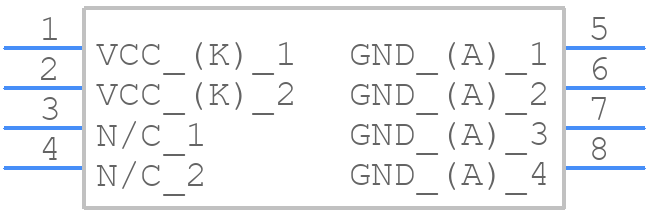 NSPU5201MUTBG - onsemi - PCB symbol