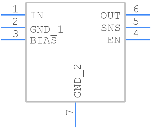 NCV8135AMT120TBG - onsemi - PCB symbol