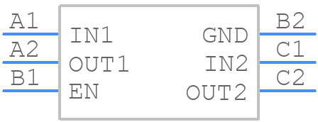NCP156ABFCT120280T2G - onsemi - PCB symbol