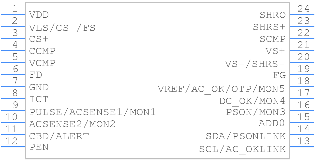 ADM1041ARQZ - Analog Devices - PCB symbol