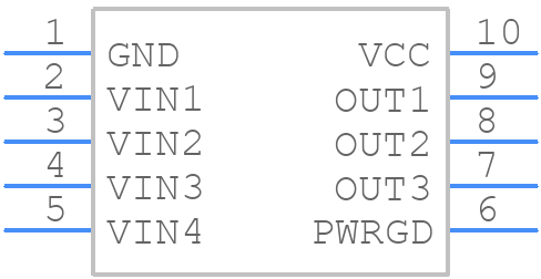 ADM1184ARMZ - Analog Devices - PCB symbol