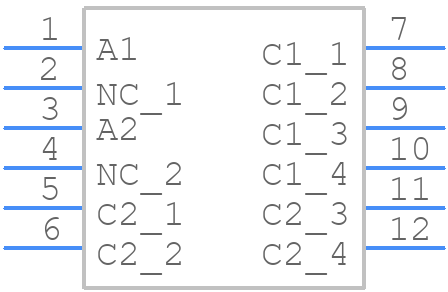 NRVHP820MFDWFT1G - onsemi - PCB symbol
