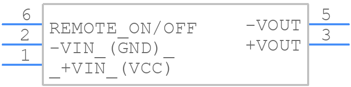 TEN 20-4811 - Traco Power - PCB symbol