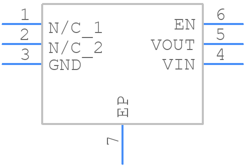 MIC5364-3.3YMT-TR - Microchip - PCB symbol