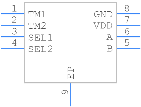 IC-PX3212 - ic-haus - PCB symbol