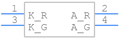 598-8410-207F - Dialight - PCB symbol