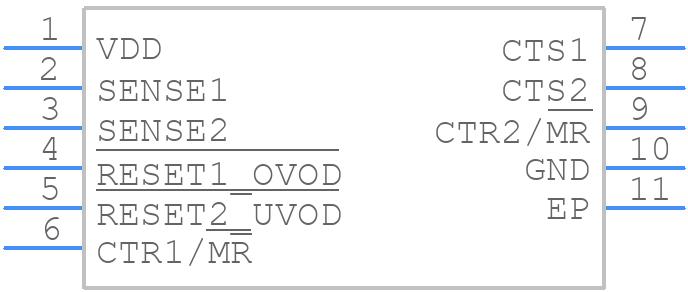 TPS37A010122DSKRQ1 - Texas Instruments - PCB symbol