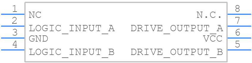 MC33152D - Motorola - PCB symbol