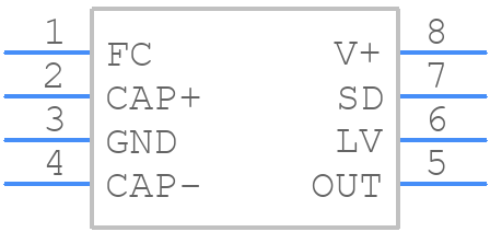ADM8660ANZ - Analog Devices - PCB symbol