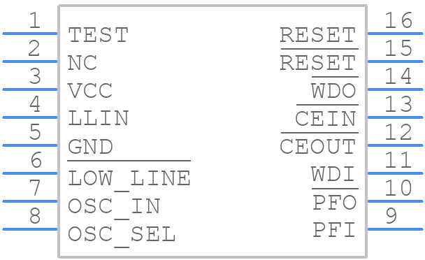 ADM8697ARWZ - Analog Devices - PCB symbol