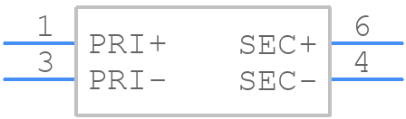 WB1040-SML - 100y - PCB symbol