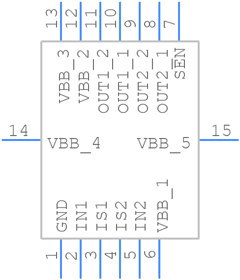BTS5241L - Infineon - PCB symbol