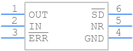 ADP3330ARTZ3.3-RL7 - Analog Devices - PCB symbol