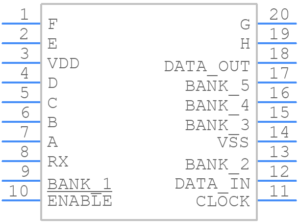 MC14489BDW - NXP - PCB symbol