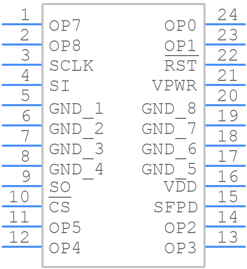 MC33298DWR2 - NXP - PCB symbol