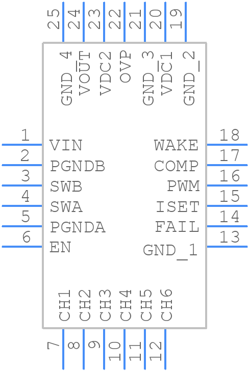 MC34845BEP - NXP - PCB symbol