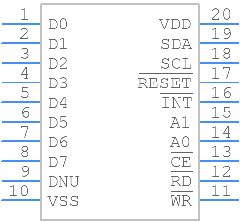 PCA9564N,112 - NXP - PCB symbol