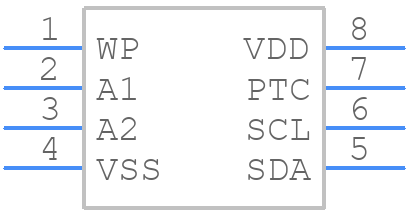 PCF8594C-2P/02,112 - NXP - PCB symbol