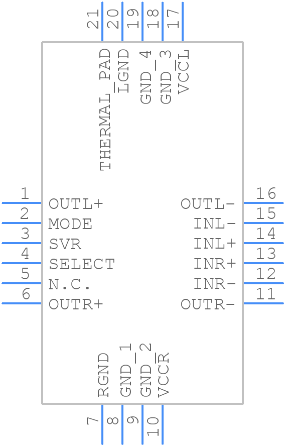SA58637BS,118 - NXP - PCB symbol