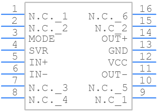 TDA8543T/N1 - NXP - PCB symbol