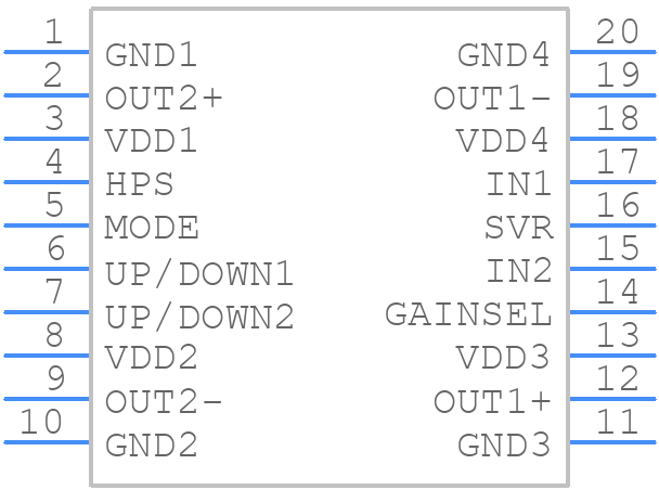 TDA8552TS/N1 - NXP - PCB symbol