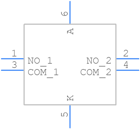 TLLM-62AA-S-V-T/R - Diptronics - PCB symbol