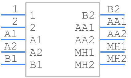 13-000011 - CONEC - PCB symbol