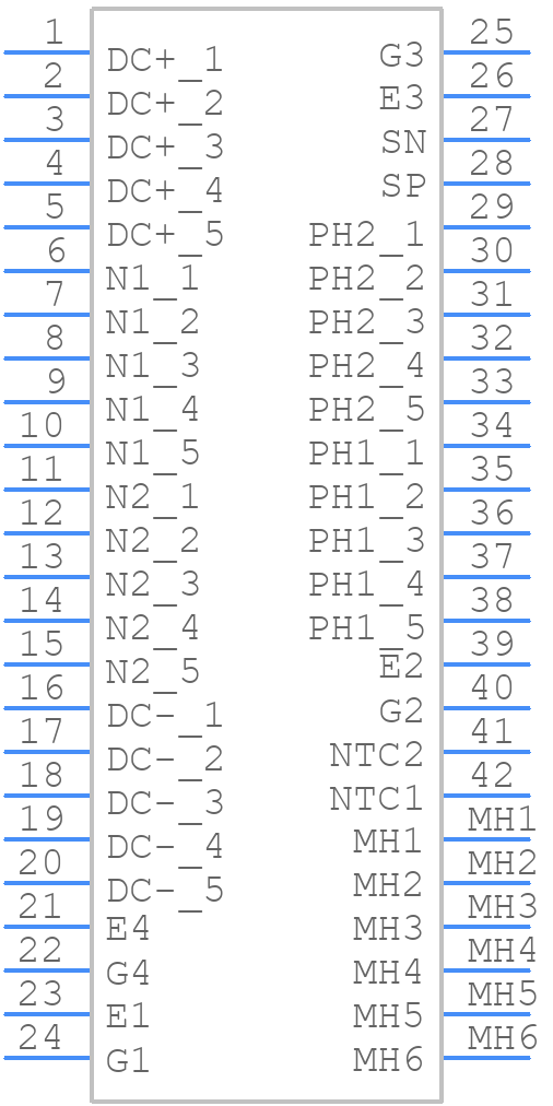 NXH400N100H4Q2F2SG - onsemi - PCB symbol