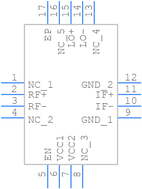 LT5512 - Analog Devices - PCB symbol