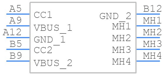 UJC-HP-M-G-5-MSMT-TR - CUI Devices - PCB symbol
