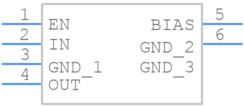 LP38856S-1.2/NOPB - Texas Instruments - PCB symbol
