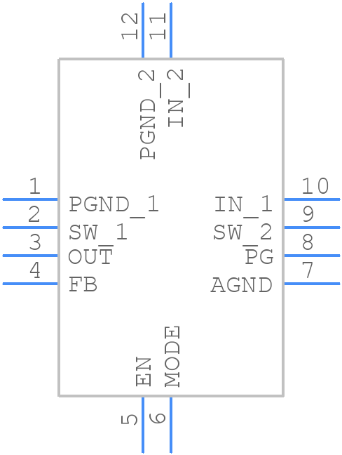 MP2164GG-P - Monolithic Power Systems (MPS) - PCB symbol