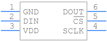 ADT7302ARTZ-500RL7 - Analog Devices - PCB symbol